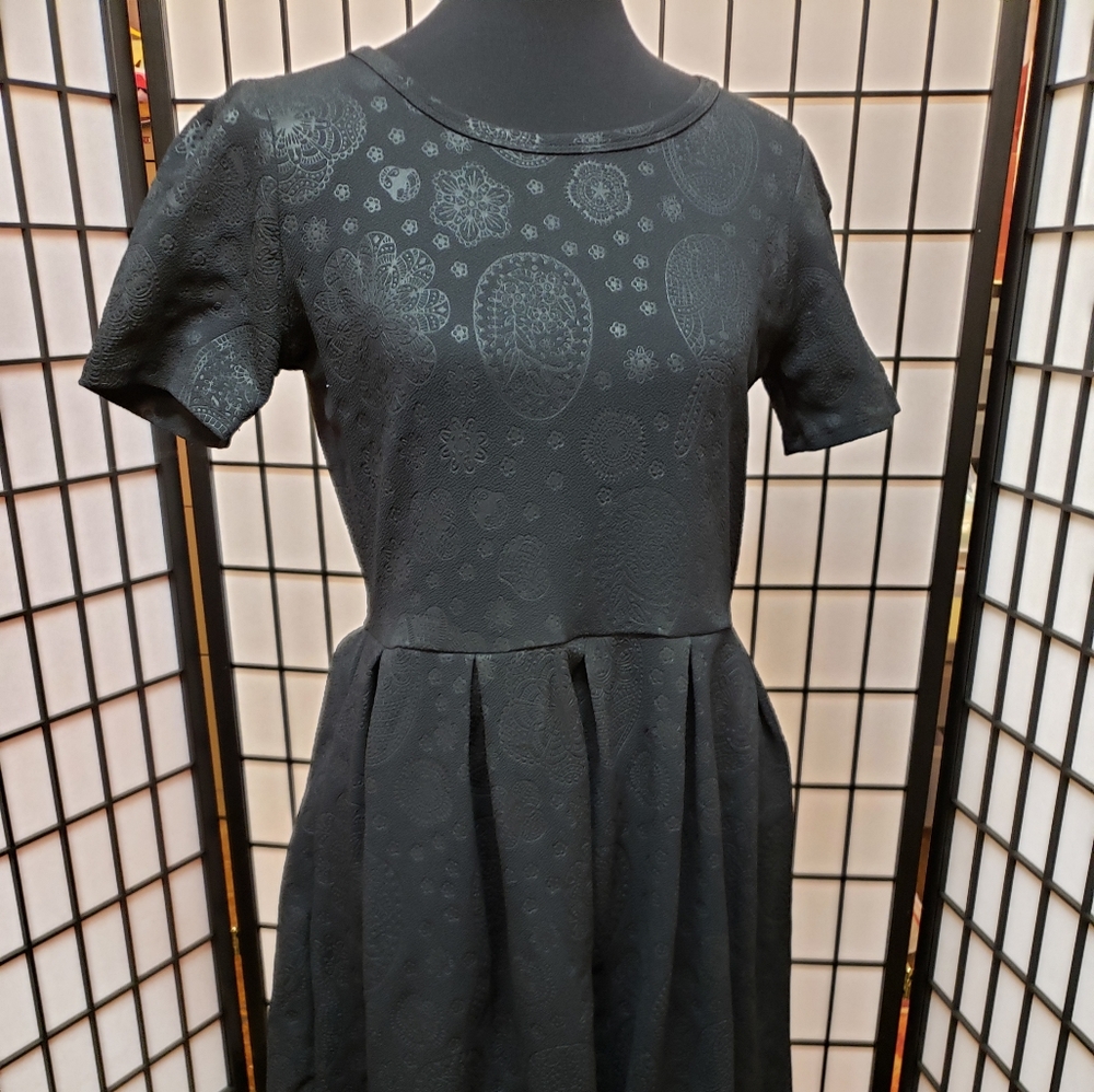 Black Lularoe dress